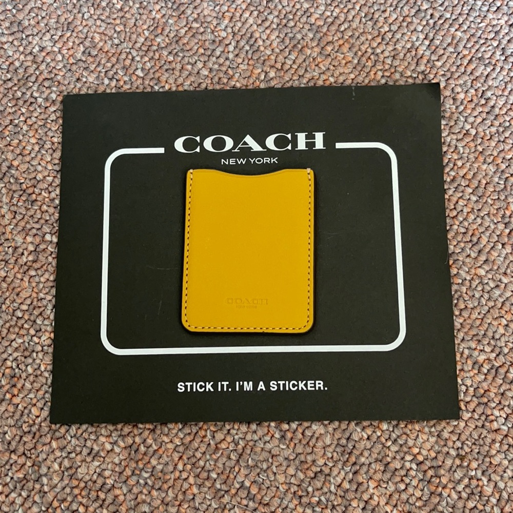 Coach Card Holder